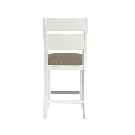 Brown And White Engineered Wood 6 - Piece Dining Set - Dreamtide - Omega Lifestyles