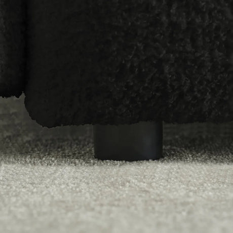 Contemporary Teddy Fabric 3-Seat Soft Sofa - Omega Lifestyles