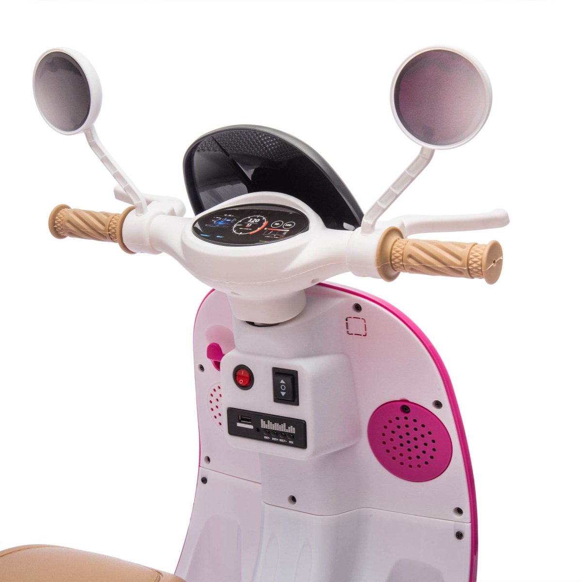 Electric Two - Seater Kids Ride - On Motorcycle With Bluetooth - Dreamtide - Omega Lifestyles