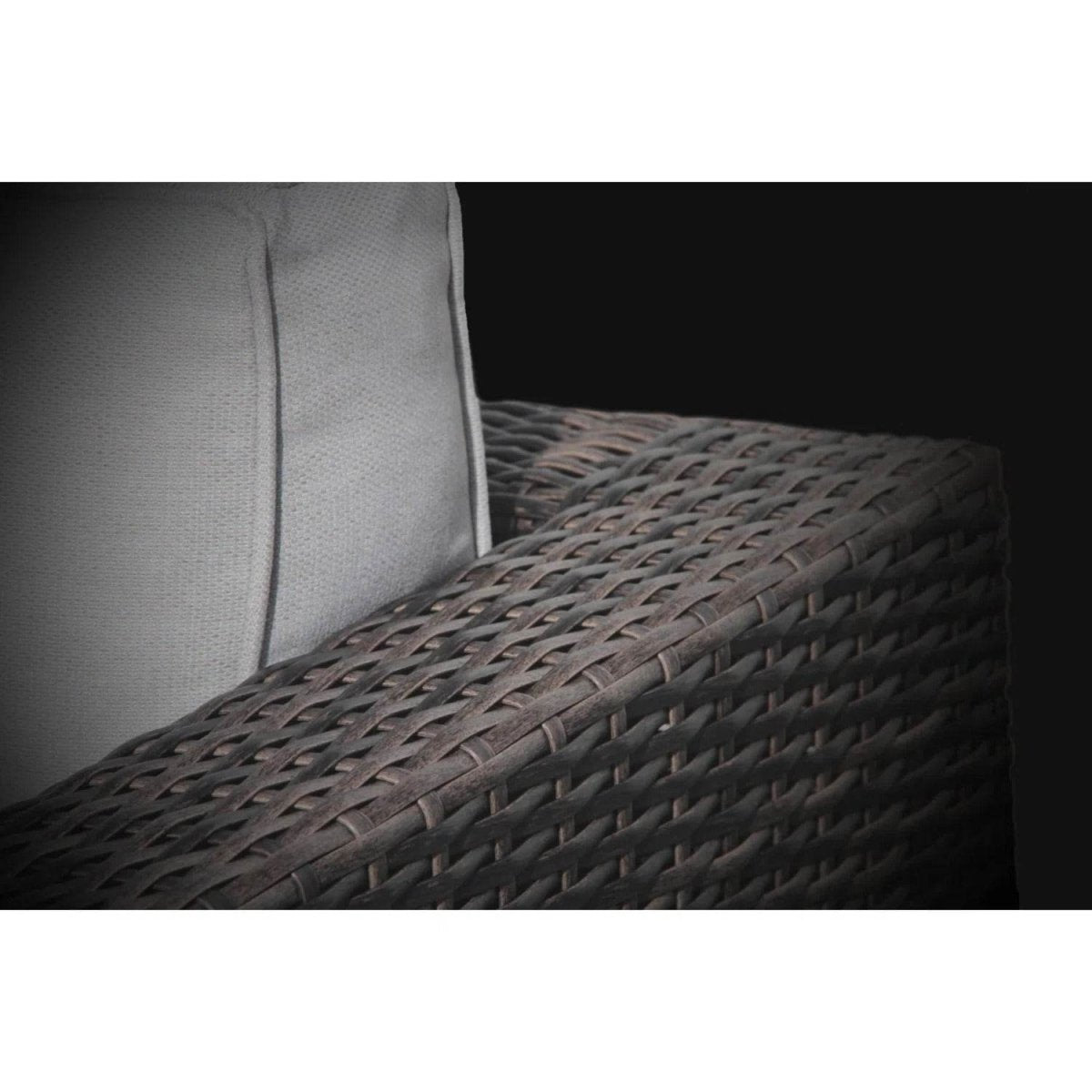 Espresso 2 - Piece Weather - Resistant Rattan Wicker Patio Set - Dreamtide - Omega Lifestyles