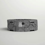 Fiber Reinforced Concrete Modern Outdoor 28 - Inch Fire Pit - Dreamtide - Omega Lifestyles