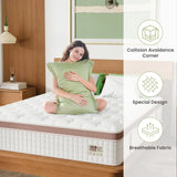 Firm 12-Inch Gel-Infused Hybrid Memory Foam King Mattress - Omega Lifestyles