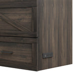 Full Full - Size Farmhouse Murphy Cabinet Bed With Charging Station - Dreamtide - Omega Lifestyles