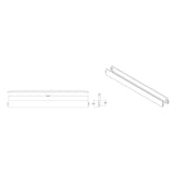 Full Silver Mirror Trim Panel Bed Frame - Dreamtide - Omega Lifestyles