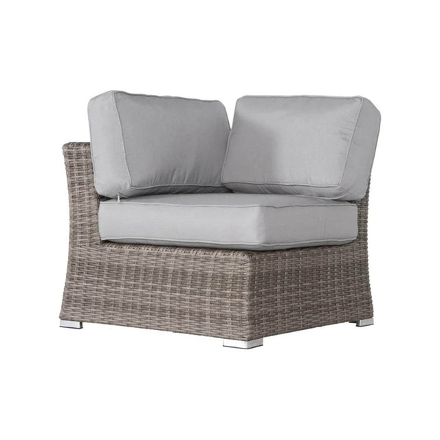 Fully Assembled Weather-Resistant Wicker Outdoor Patio Sofa - Omega Lifestyles