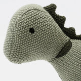 Handmade Dinosaur Plush Toy With Spotted Pattern - Omega Lifestyles