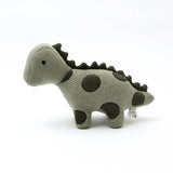 Handmade Dinosaur Plush Toy With Spotted Pattern - Omega Lifestyles
