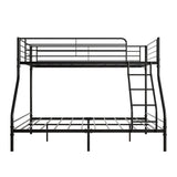 Heavy Duty Twin - Over - Full Metal Bunk Bed Frame - Dreamtide - Omega Lifestyles