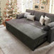 Modern Sleeper Sofa Bed With Storage Chaise - Omega Lifestyles