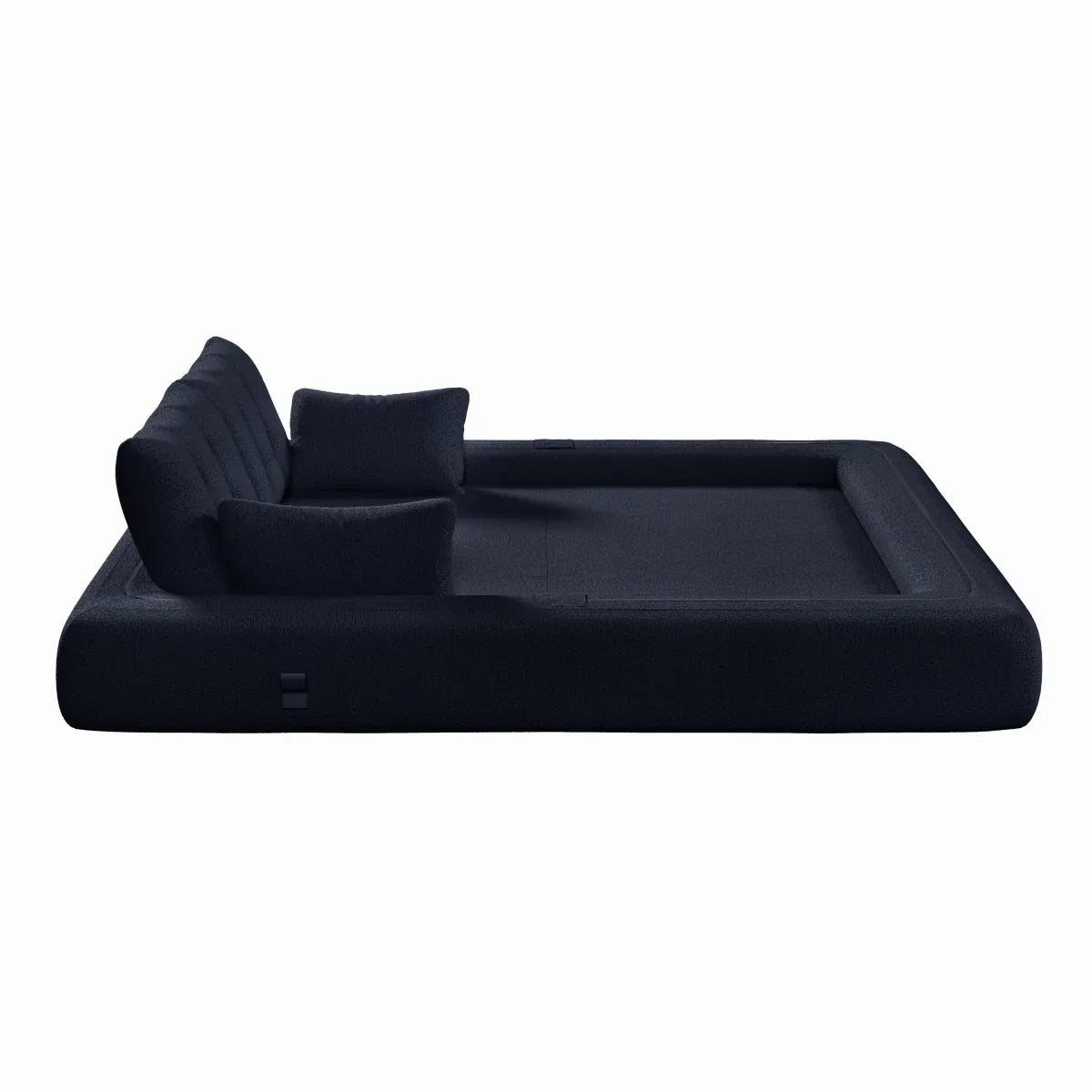 Multi-Functional Foldable Teddy Fabric Sleeper Sofa Bed - Omega Lifestyles