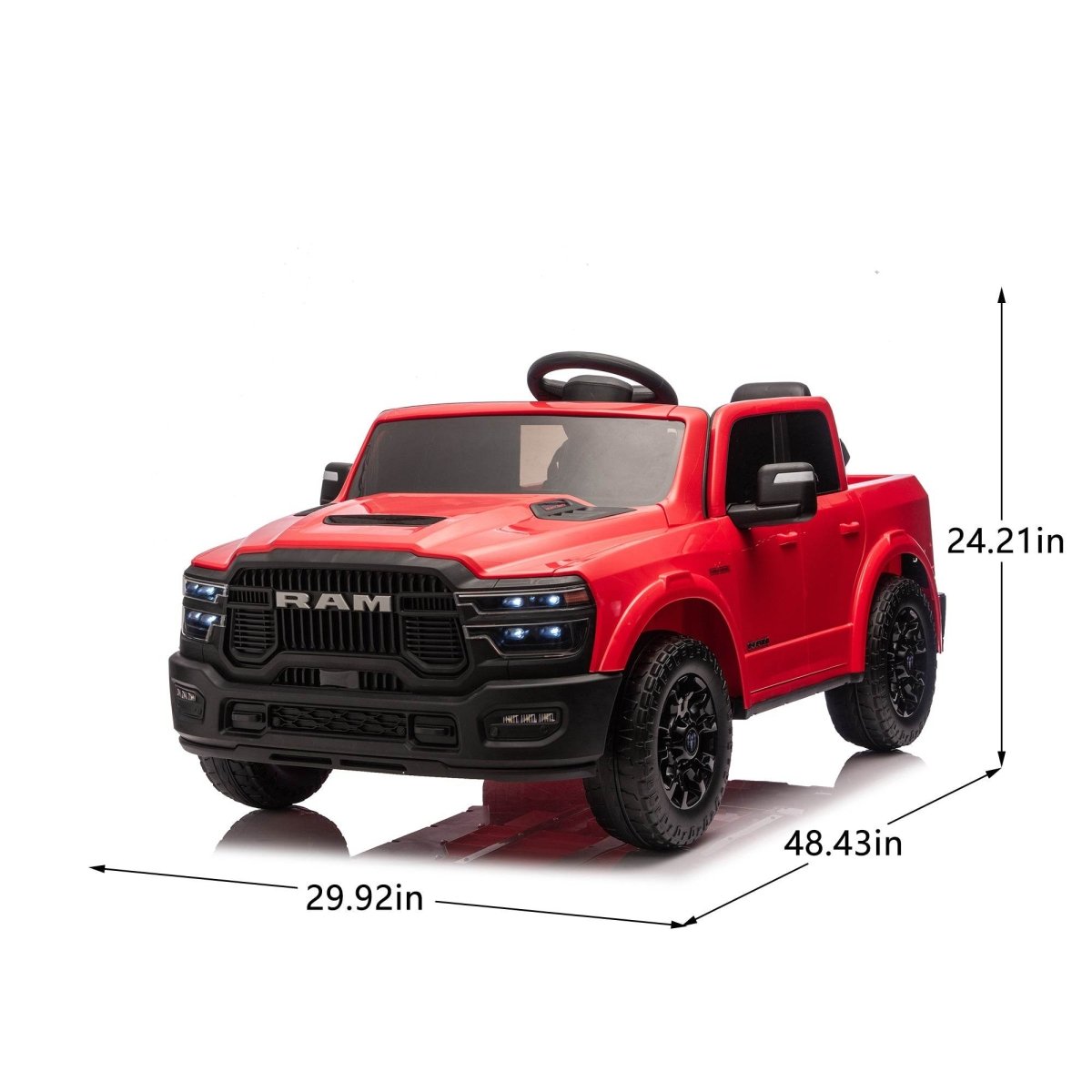 Officially Licensed Dodge RAM 2500 Kids Ride - On Truck - Dreamtide - Omega Lifestyles