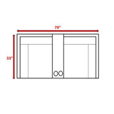 Outdoor Weather - Resistant Wicker Loveseat With Cushions - Dreamtide - Omega Lifestyles