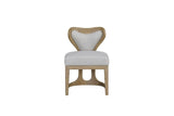 Pair Of Upholstered English Knotty Oak Wrap Chairs - Omega Lifestyles