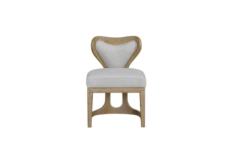 Pair Of Upholstered English Knotty Oak Wrap Chairs - Omega Lifestyles