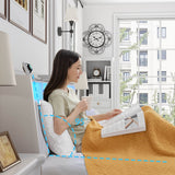 Queen Metal Platform Bed Frame With Ergonomic Headboard And Outlets - Dreamtide - Omega Lifestyles