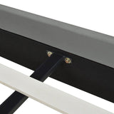 Queen Velvet Upholstered Platform Bed Frame Set - Dreamtide - Omega Lifestyles