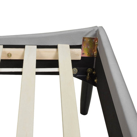 Queen Velvet Upholstered Platform Bed Frame Set - Dreamtide - Omega Lifestyles