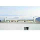 Rectangular Fiber - Reinforced Concrete Propane Fire Pit Table - Dreamtide - Omega Lifestyles