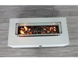 Rectangular Fiber - Reinforced Concrete Propane Fire Pit Table - Dreamtide - Omega Lifestyles
