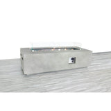 Rectangular Fiber - Reinforced Concrete Propane Fire Pit Table - Dreamtide - Omega Lifestyles