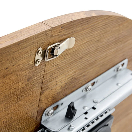 Round Extendable MDF Dining Table With Four PU Chairs - Omega Lifestyles