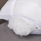 Set of 2 Deep Sleep Neck Support Plaid Pillows - Sleep Galleria