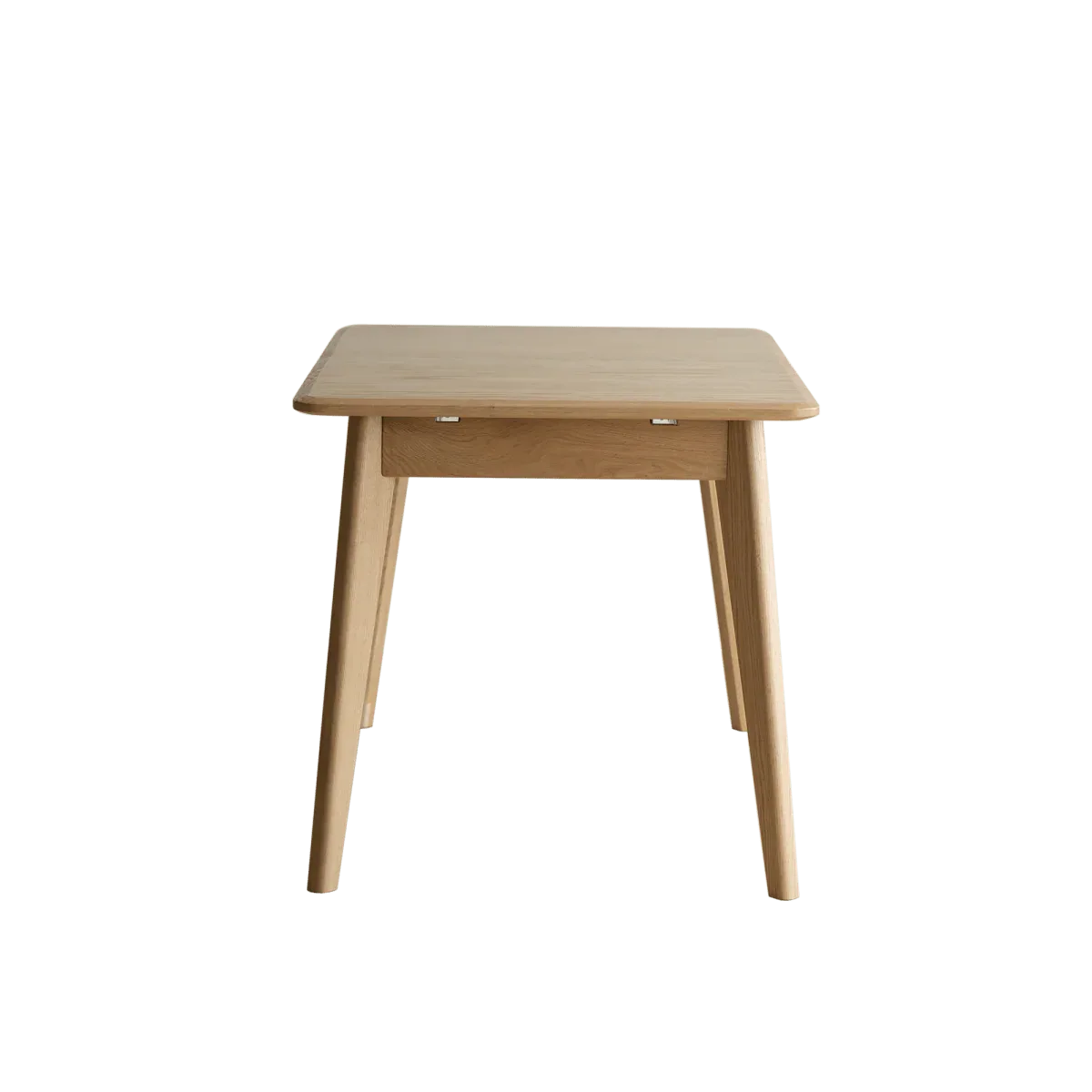 Solid Oak Extendable Dining Table With Metal Slide - Omega Lifestyles