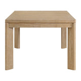Solid Wood Contemporary Brown Leg Table 72 - Inch Length - Dreamtide - Omega Lifestyles