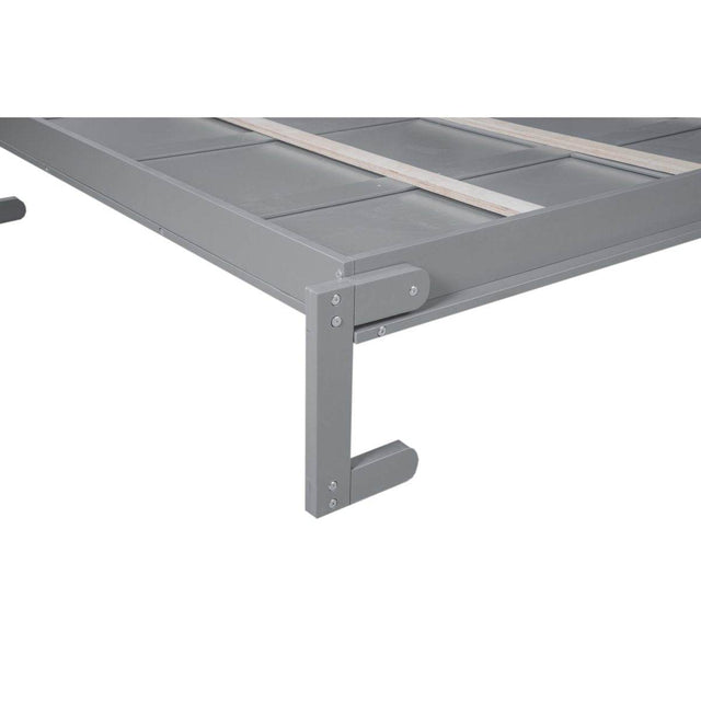 Space-Saving Queen Murphy Bed With Shelves And LED Lights - Omega Lifestyles