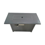 Steel Propane Outdoor Fire Pit Table With Heat - Resistant Finish - Dreamtide - Omega Lifestyles