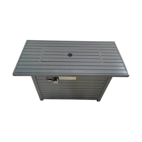 Steel Propane Outdoor Fire Pit Table With Heat - Resistant Finish - Dreamtide - Omega Lifestyles