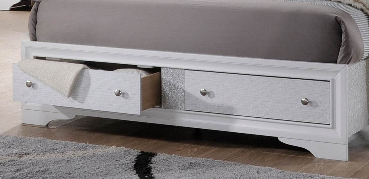 Traditional Style Wood Bedroom Set With Storage Drawers - Omega Lifestyles