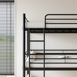 Triple Twin Metal Twin Size Bunk Bed Frame - Dreamtide - Omega Lifestyles