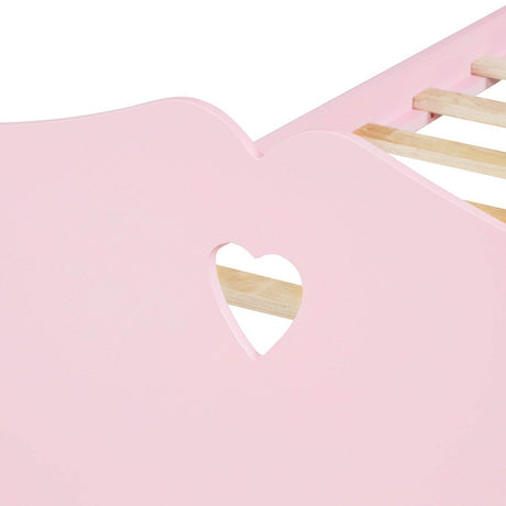 Twin Solid Wood Pink Platform Bed Frame - Dreamtide - Omega Lifestyles