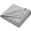 100% Cotton Summer Waffle Knit Breathable Blanket - Omega Lifestyles