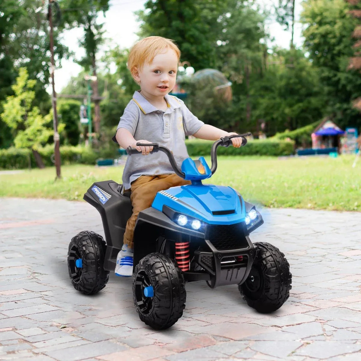 12V Kids Electric ATV Four Wheeler With Suspension - Omega Lifestyles