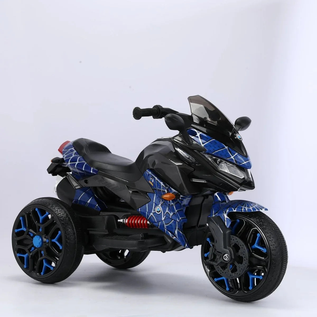 12V Kids Electric Ride-On Motorcycle With Lighting Wheels - Omega Lifestyles