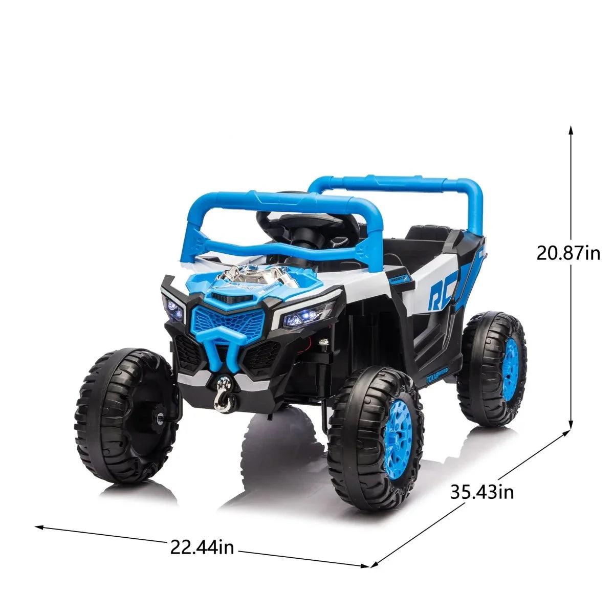 12V Kids Ride-On Electric UTV With Parental Remote Control - Omega Lifestyles