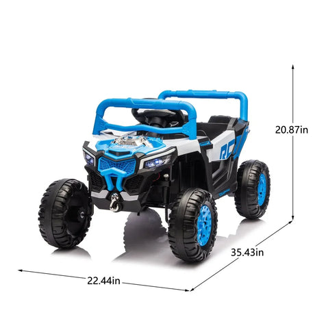 12V Kids Ride-On Electric UTV With Parental Remote Control - Omega Lifestyles