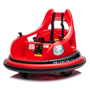 12V Remote Control Kids Ride On Bumper Car With Lights - Omega Lifestyles