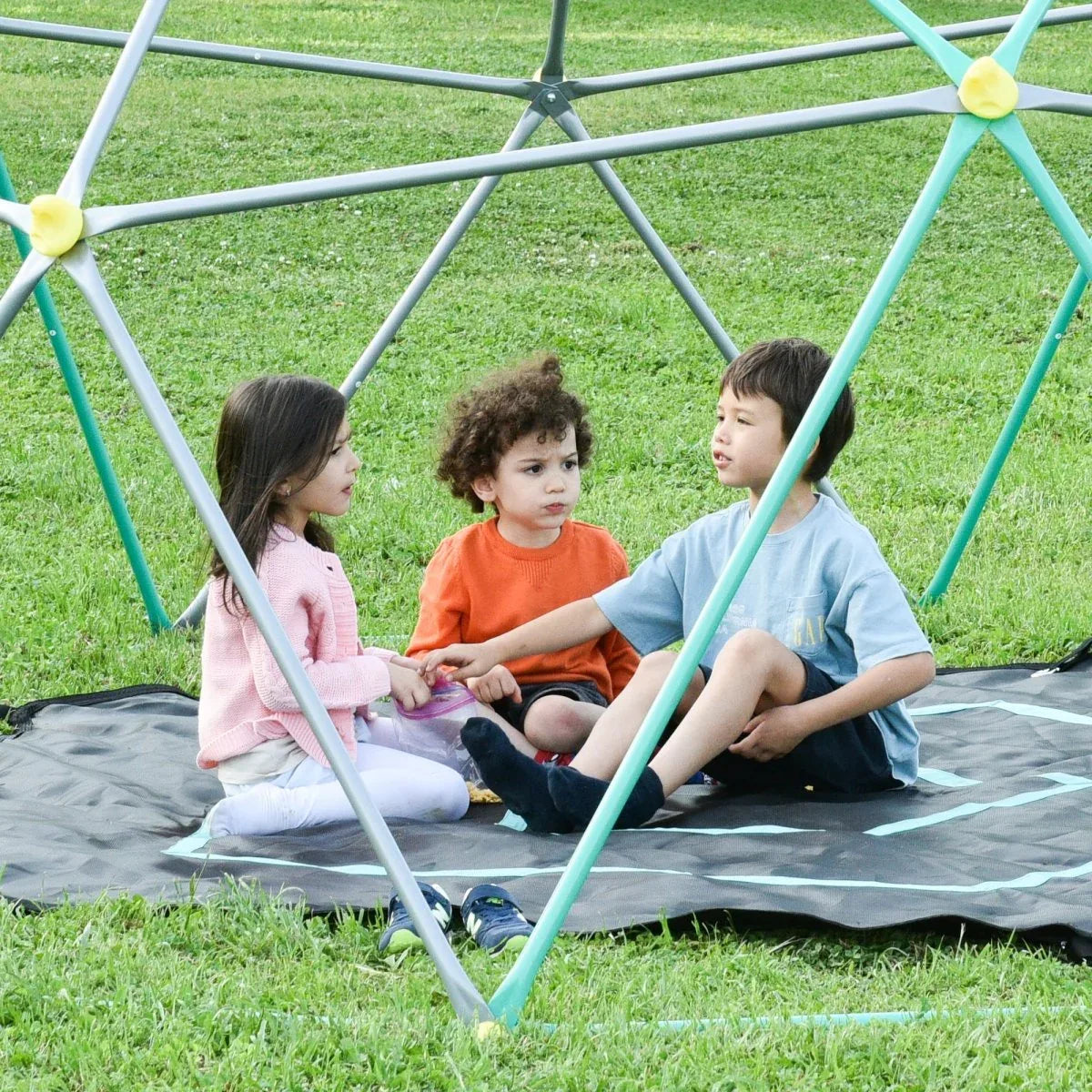 13-Inch Heavy-Duty Rust Resistant Kids Climbing Dome - Omega Lifestyles