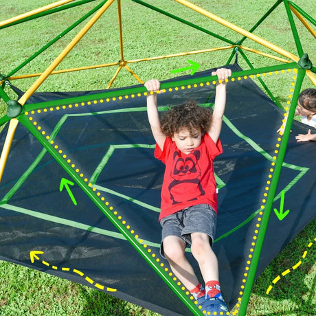 13-Inch Rust Resistant Metal Kids Climbing Dome - Omega Lifestyles
