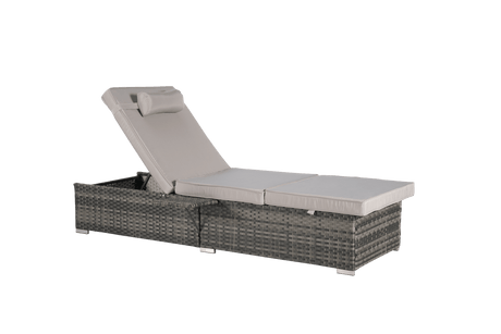 2-Piece Outdoor Rattan Chaise Lounge Chair Set - Omega Lifestyles