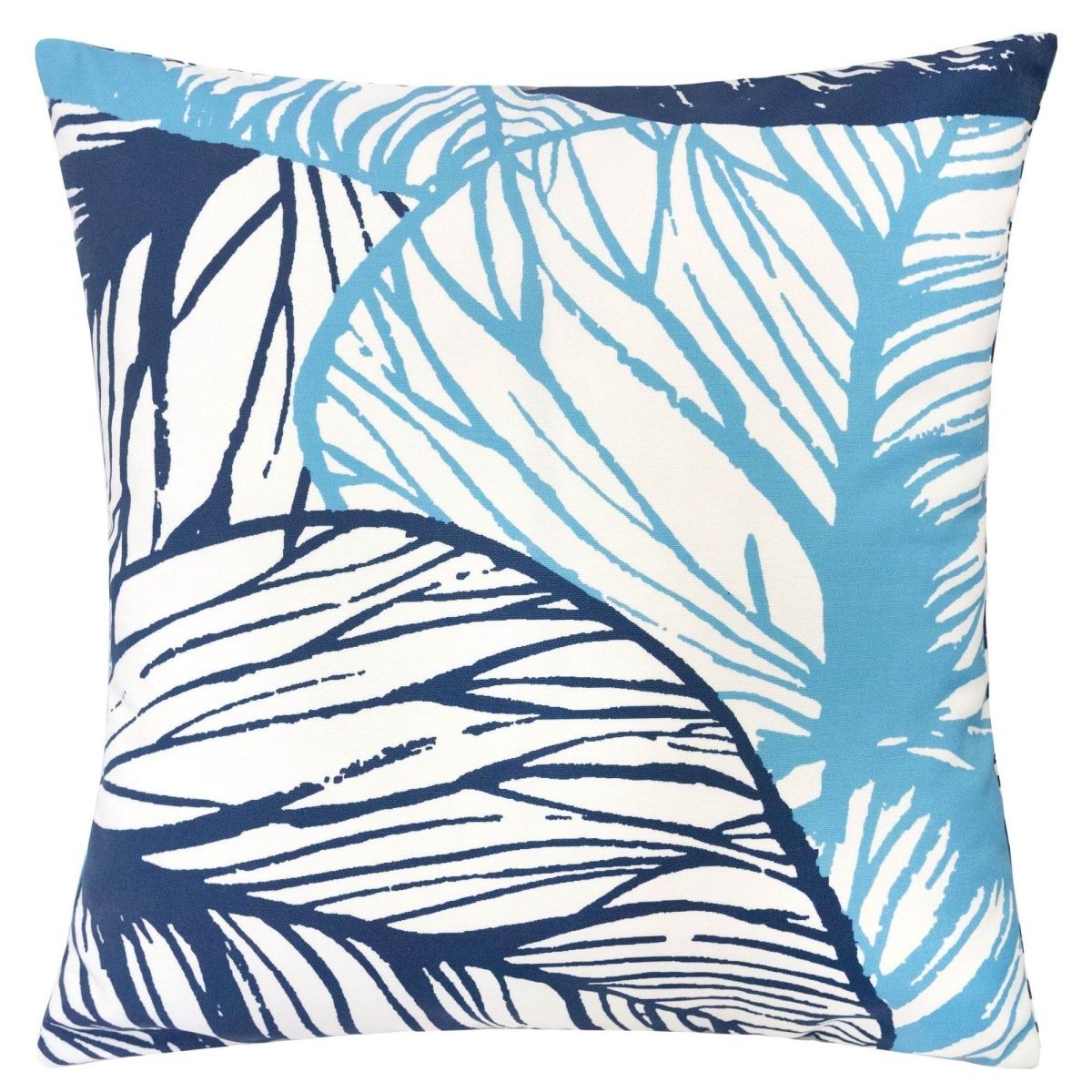 20x20 Weather Resistant Indigo Outdoor Polyester Pillow - Driftwood - Omega Lifestyles