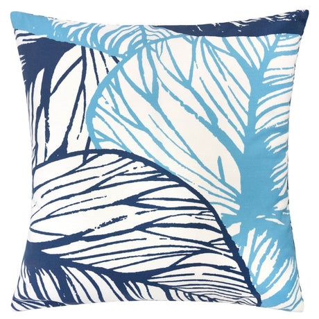 20x20 Weather Resistant Indigo Outdoor Polyester Pillow - Driftwood - Omega Lifestyles