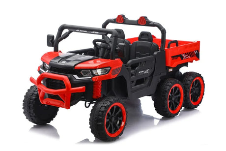 24V 2-Seater 4WD Electric Ride On Dump Truck - Omega Lifestyles