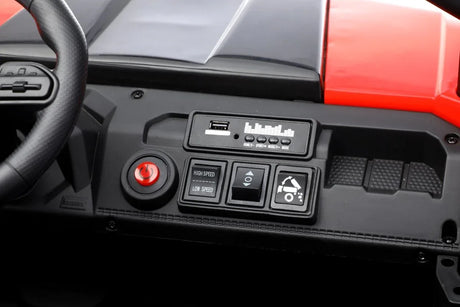 24V 2-Seater 4WD Electric Ride On Dump Truck - Omega Lifestyles