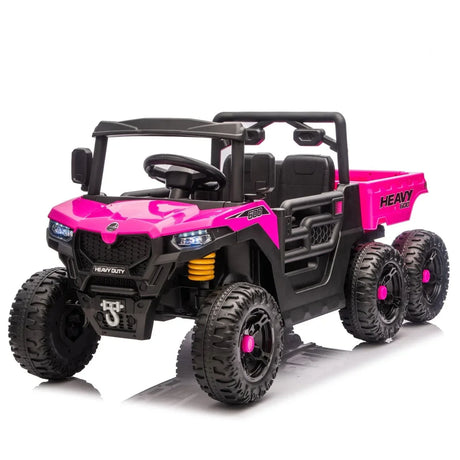 24V 4WD Six-Wheel Electric Ride On Truck For Kids - Omega Lifestyles