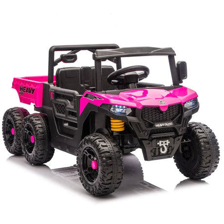 24V 4WD Six-Wheel Electric Ride On Truck For Kids - Omega Lifestyles