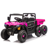 24V 4WD Six-Wheel Electric Ride On Truck For Kids - Omega Lifestyles